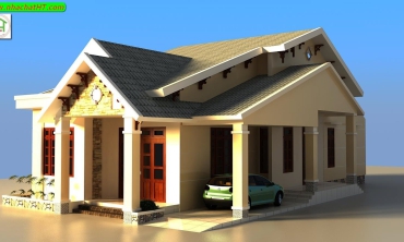 Mẫu biệt thự - Nhà Chất HT