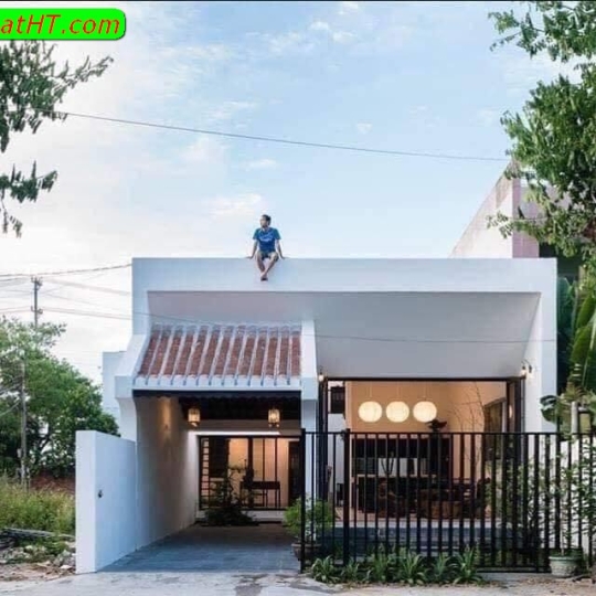 Mẫu cấp 4 lô phố - Nhà Chất HT