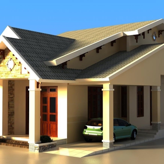 Mẫu biệt thự - Nhà Chất HT