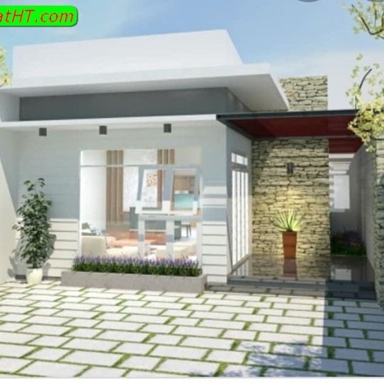 Mẫu cấp 4 lô phố - Nhà Chất HT