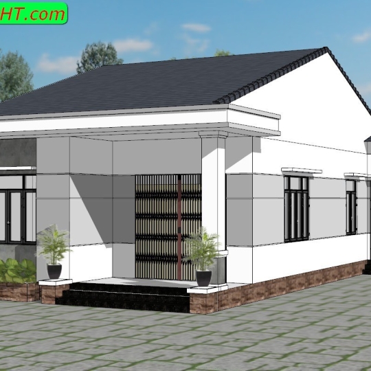 Nhà chú Thuỷ, dì Chuyên - phường Yên Thế, Pleiku, Gia Lai