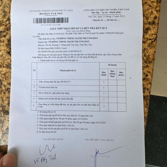 NHÀ ANH TRÌNH CHỊ THẢO - 08/391 Lê Duẩn, phường 7, thành phố Tuy Hoà, tỉnh Phú Yên 