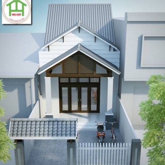 Mẫu cấp 4 lô phố - Nhà Chất HT