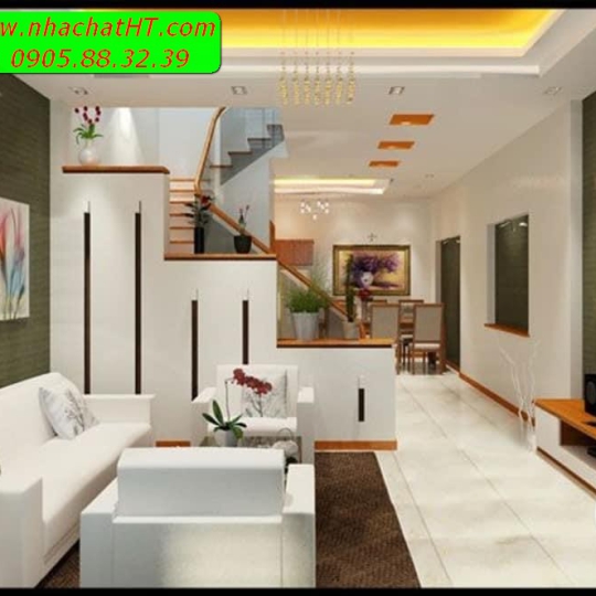 Mẫu nội thất phòng khách - Nhà Chất HT