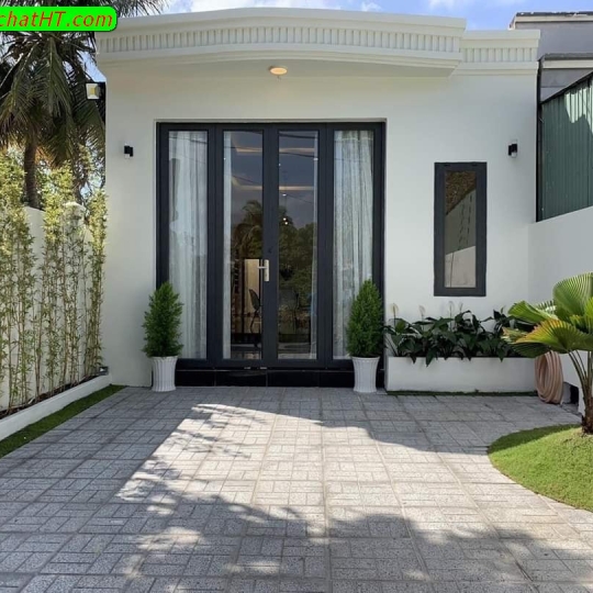 Mẫu cấp 4 lô phố - Nhà Chất HT