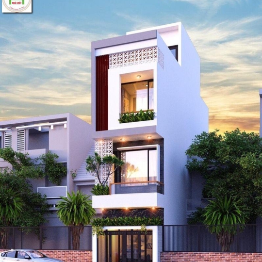 Mẫu lô phố 3 tầng - Nhà Chất HT