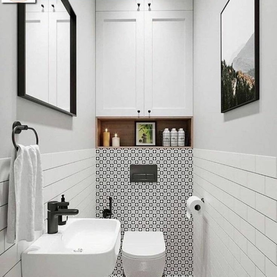 Mẫu nội thất WC - Nhà Chất HT