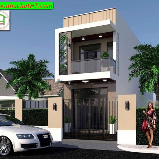 Mẫu lô phố 2 tầng - Nhà chất HT