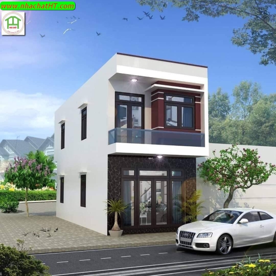 Mẫu lô phố 2 tầng - Nhà chất HT